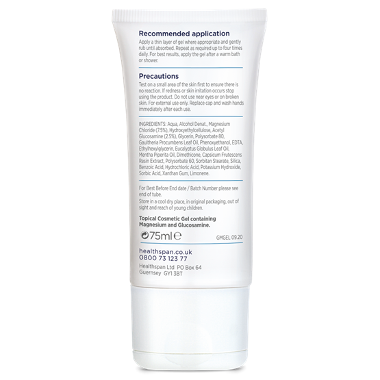 Magnesium & Glucosamine Gel 