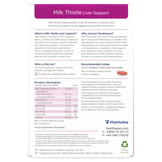 Milk Thistle Liver Support 