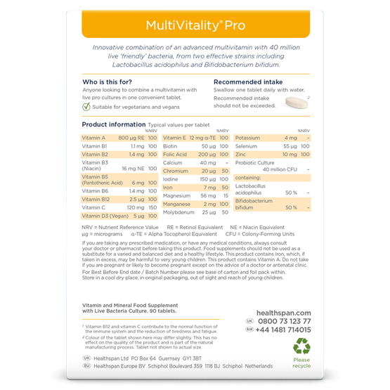 MultiVitality® Pro 