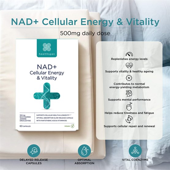 NAD+ Cellular Energy & Vitality 