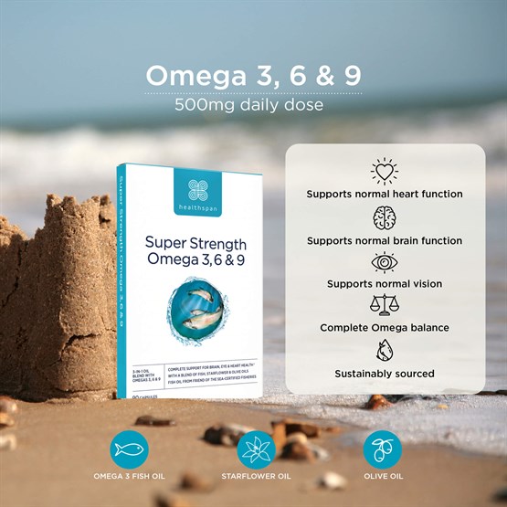 Super Strength Omega 3, 6 & 9 