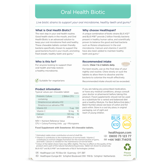 Oral Health Biotic 