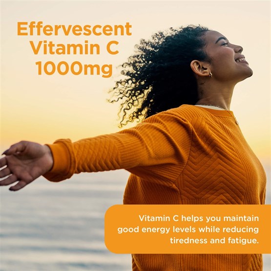 Orange Effervescent Vitamin C 1000mg 