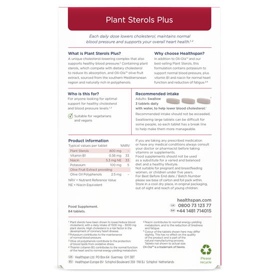 Plant Sterols Plus 