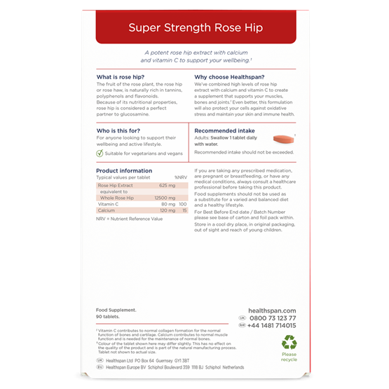 Super Strength Rose Hip 