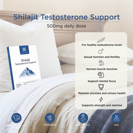 Shilajit Testosterone Support 