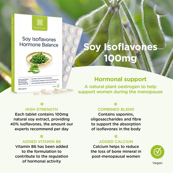 Soy Isoflavones Hormone Balance 