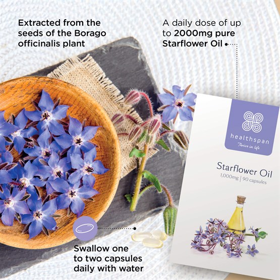 Starflower Oil 1000mg 