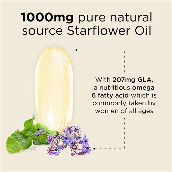 Starflower Oil 1000mg 