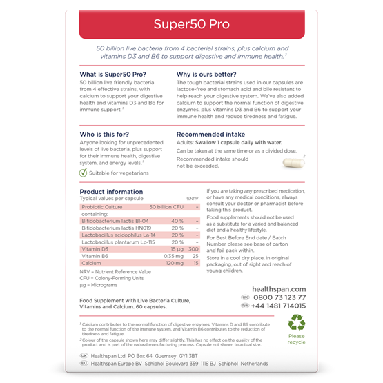 Super50 Probiotic 