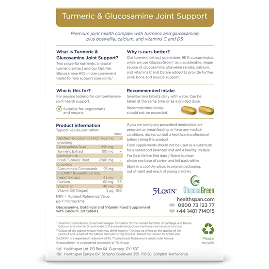 Turmeric & Glucosamine Joint Support 