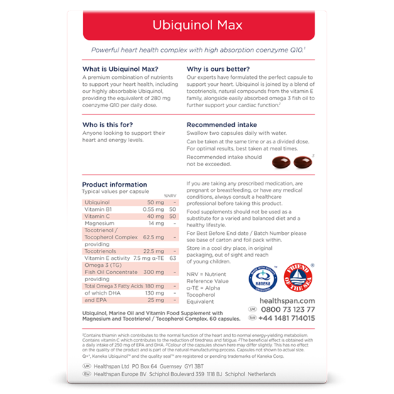 Ubiquinol Max 