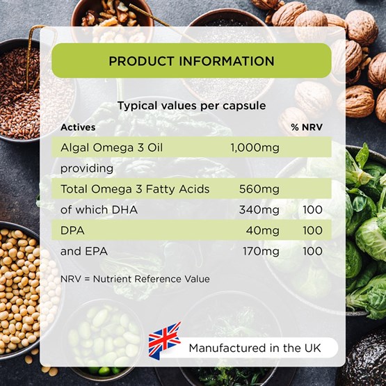 Veg−Omega® 3 1000mg 