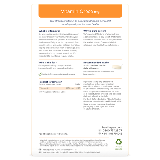 Vitamin C 1000mg 