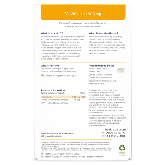 Vitamin C 500mg 