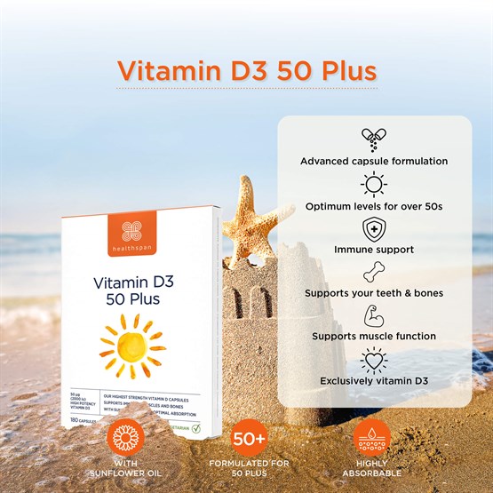 Vitamin D3 50 Plus 