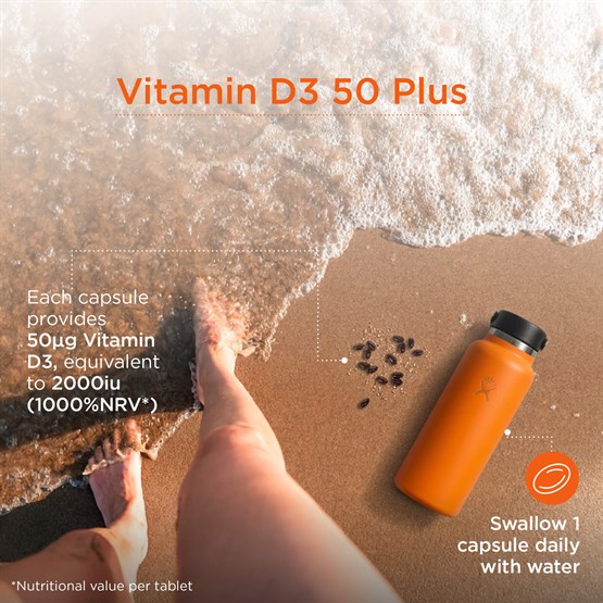 Vitamin D3 50 Plus 