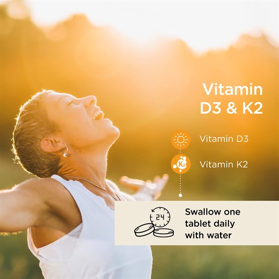 Vitamin D3 & K2 