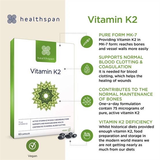 Vitamin K2 75µg 