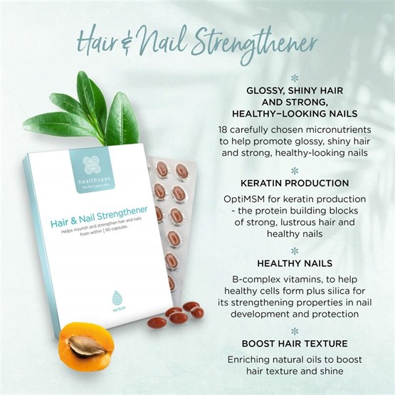 Hair & Nail Strengthener Nutritional Supplement 