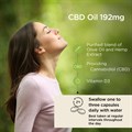 CBD Oil Capsules 192mg 