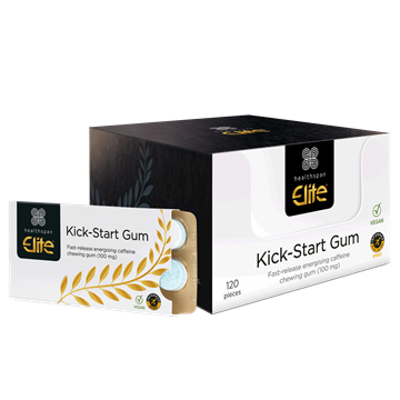 Elite Kick−Start Caffeine Gum