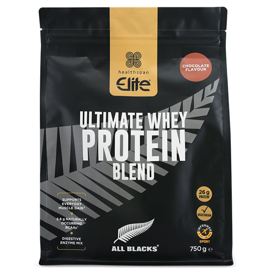 Elite All Blacks Ultimate Whey Protein Blend