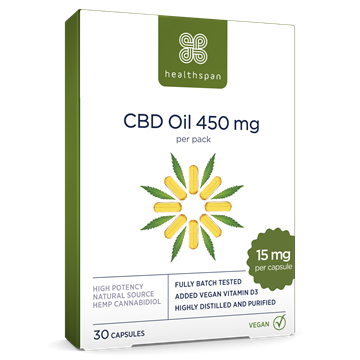 CBD Oil Capsules 450 mg
