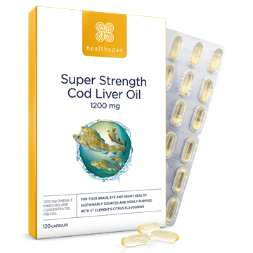 Super Strength Cod Liver Oil 1200 mg