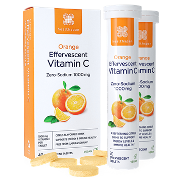 Orange Effervescent Vitamin C 1000mg