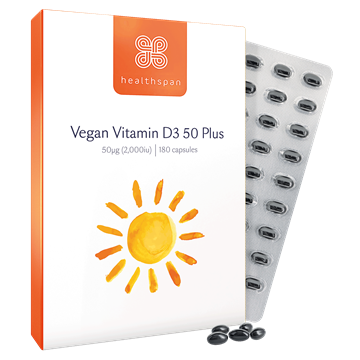Vitamin D3 50 Plus − Vegan Friendly