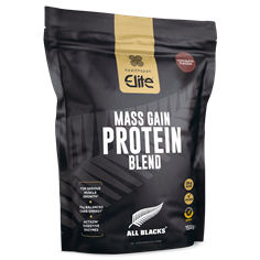 Elite All Blacks Mass Gain Protein Blend − Chocolate
