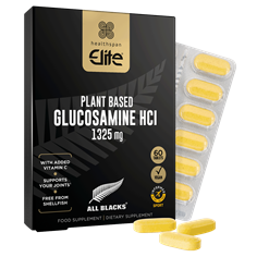 Elite All Blacks Plant Based Glucosamine HCl 1325 mg
