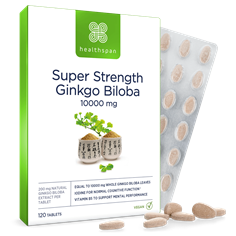 Super Strength Ginkgo Biloba 10000 mg