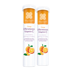Orange Effervescent Vitamin C 1000 mg