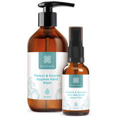 Protect & Nourish Hand Wash and Anti−Bacterial Gel Duo Pack