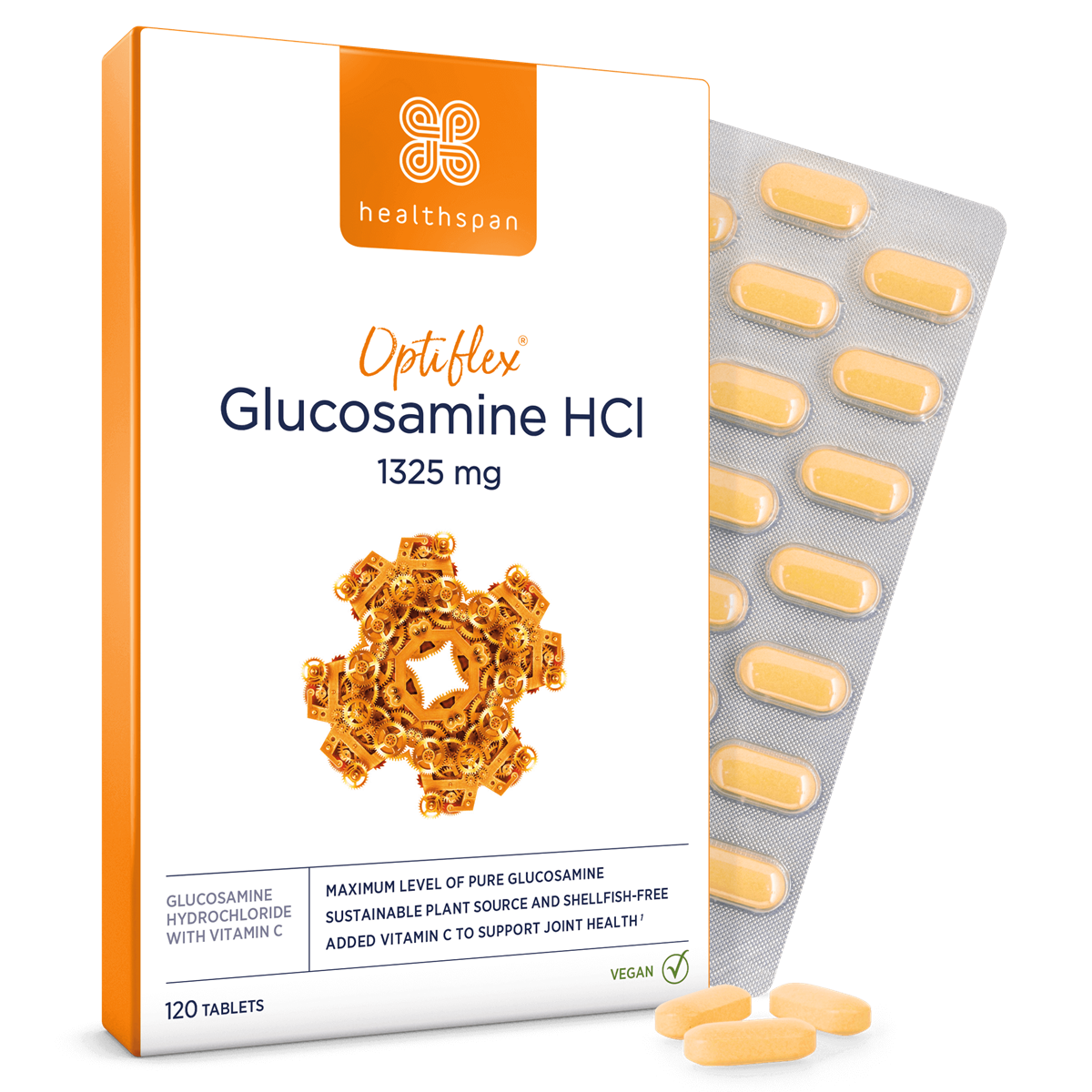 Optiflex® Glucosamine HCl 1325mg with Vitamin C