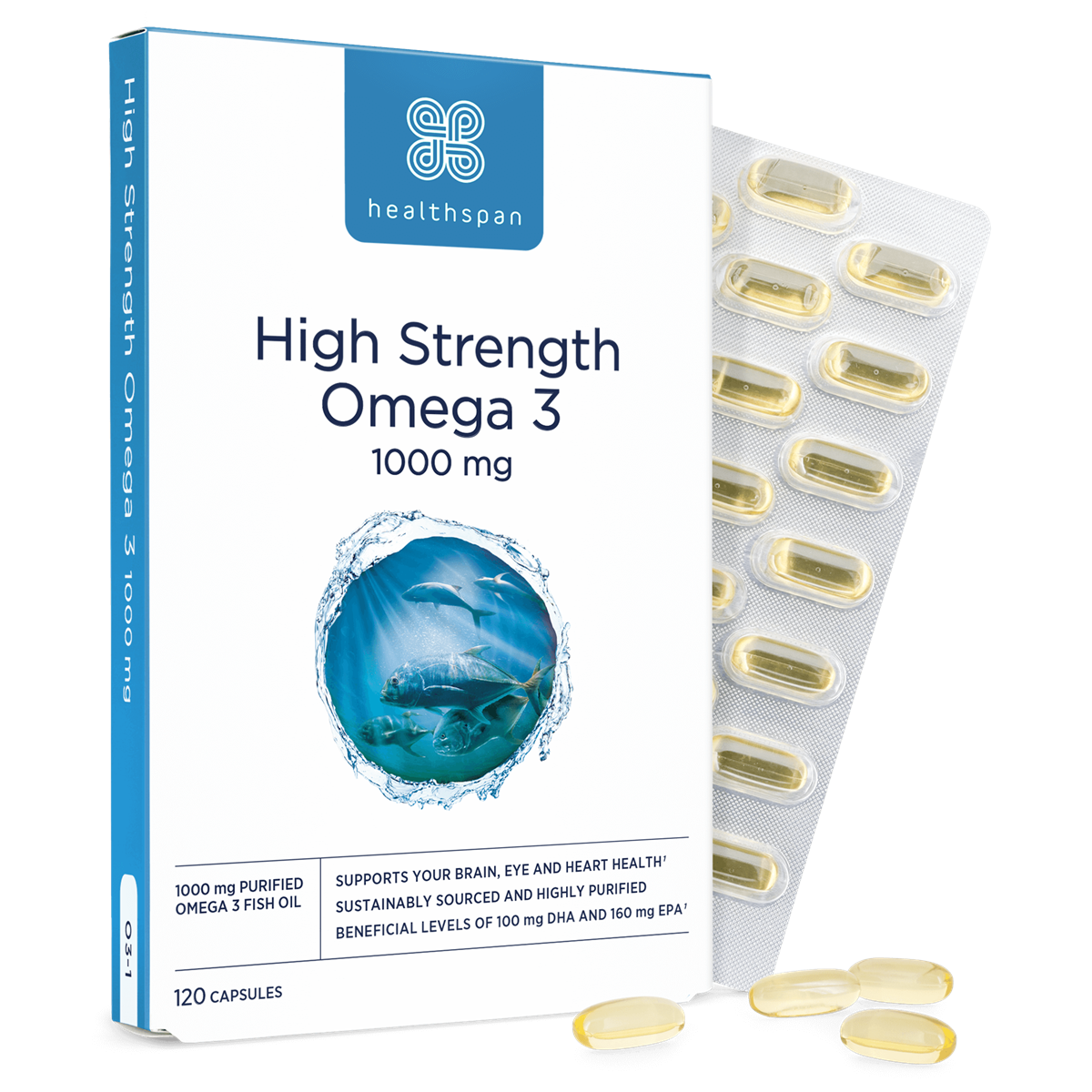 High Strength Omega 3 1000mg